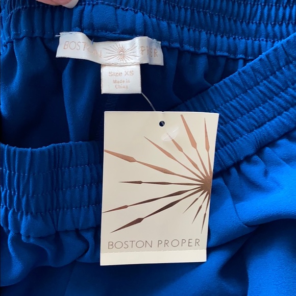 Blue Boston Proper Soft Pant Joggers cobalt blue XS - Picture 5 of 8